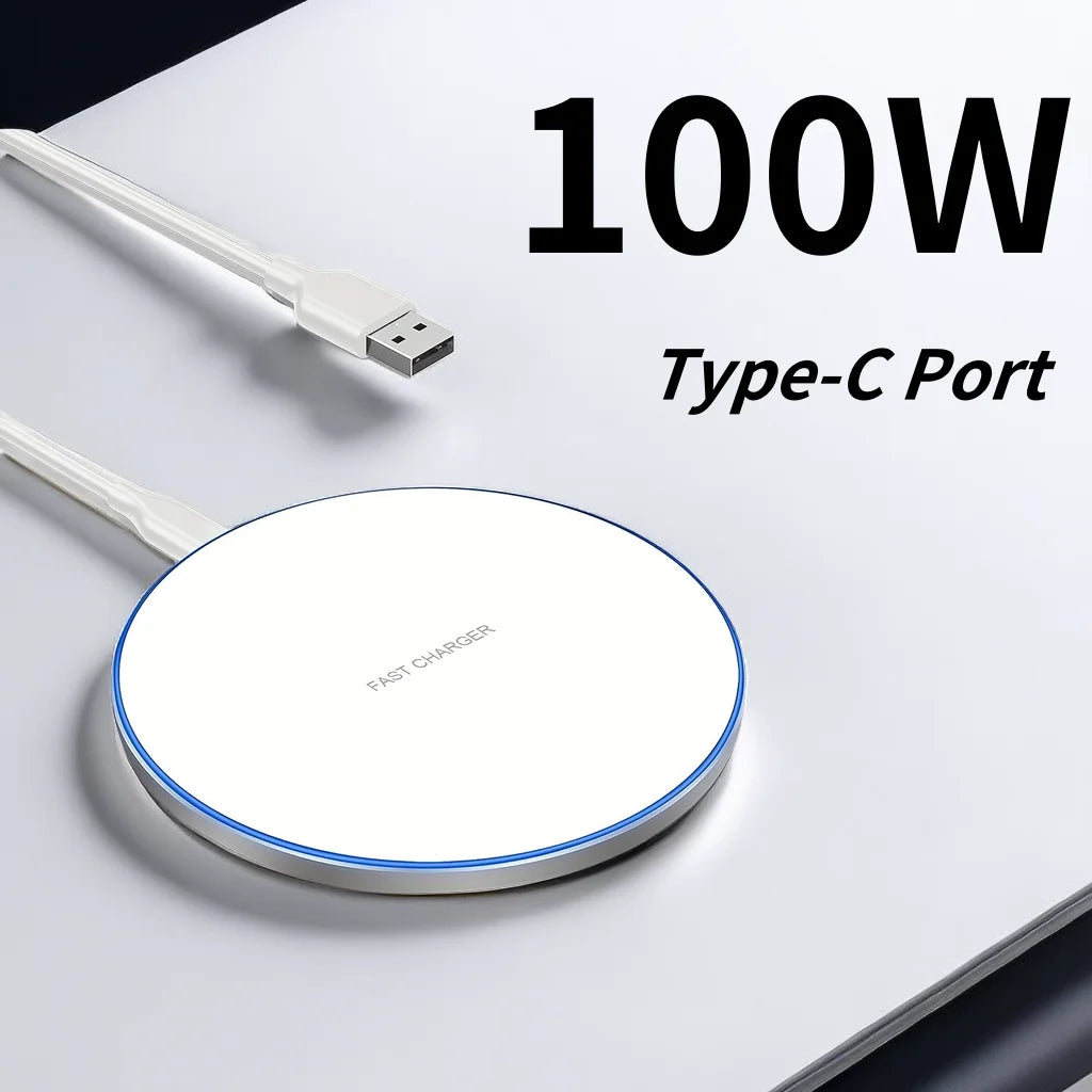 100W Wireless Fast Charging Dock Station
