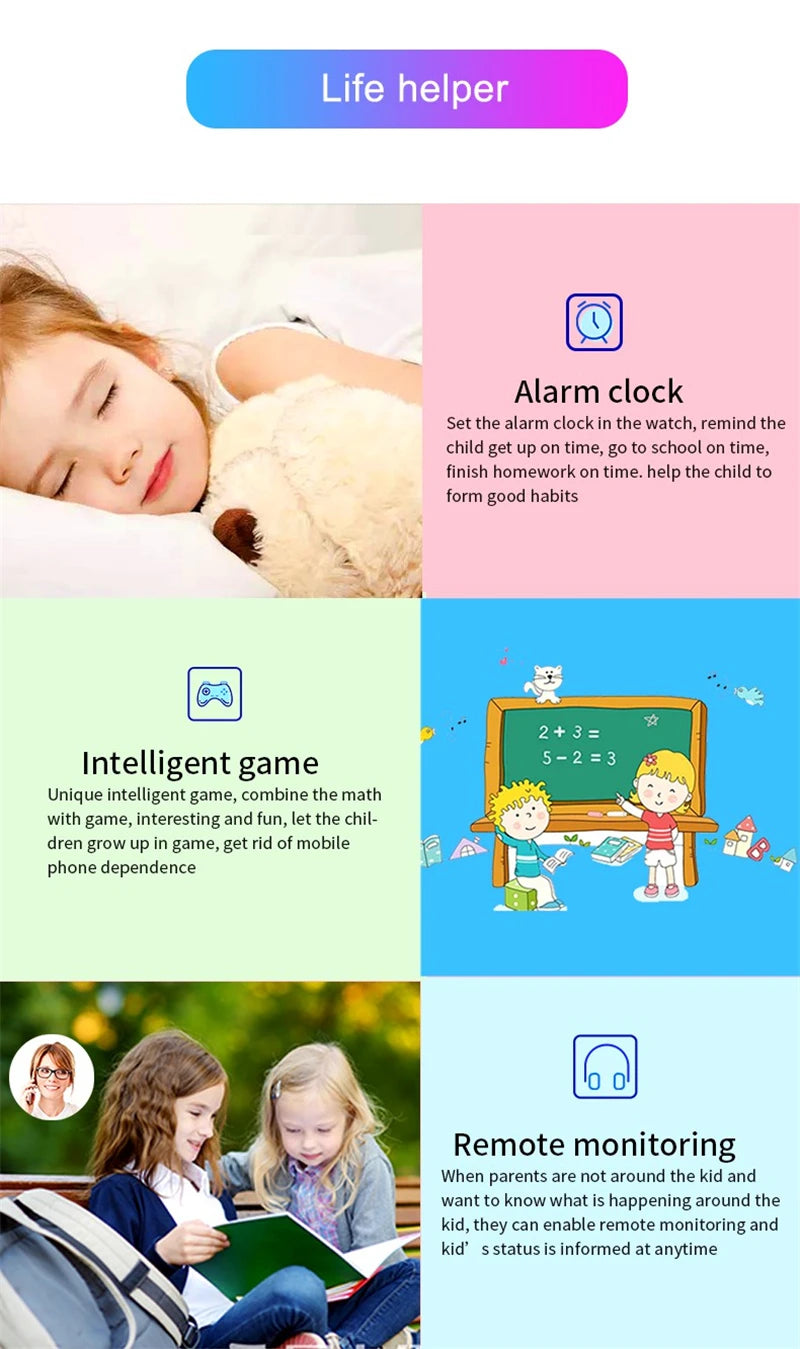 ﻿ Kids Smart Watch 4G Sim Card
