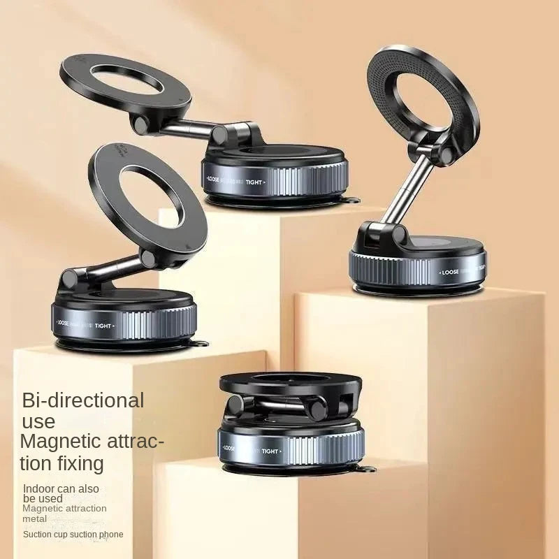 New foldable vacuum car phone holder 2025