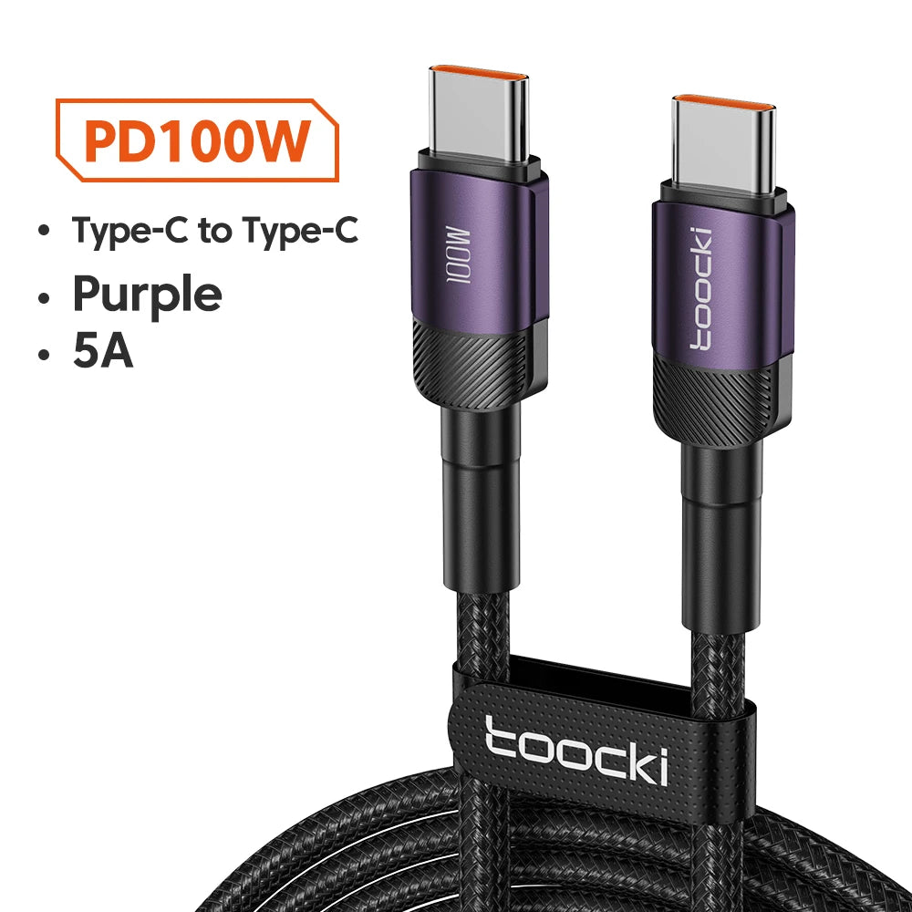 100W Type-C Fast Charging Cable