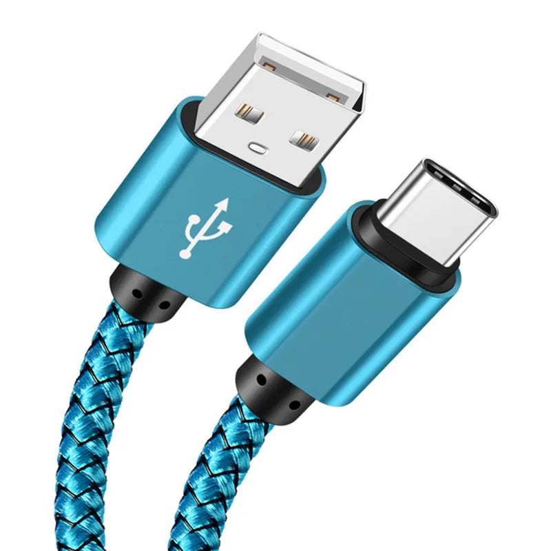 USB A to Type C Charging Cable 2A Fast Charger