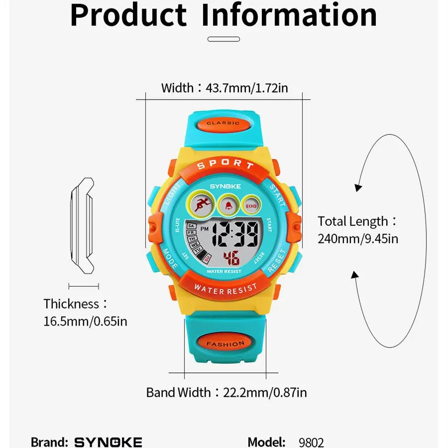 Children Digital Watch |Waterproof