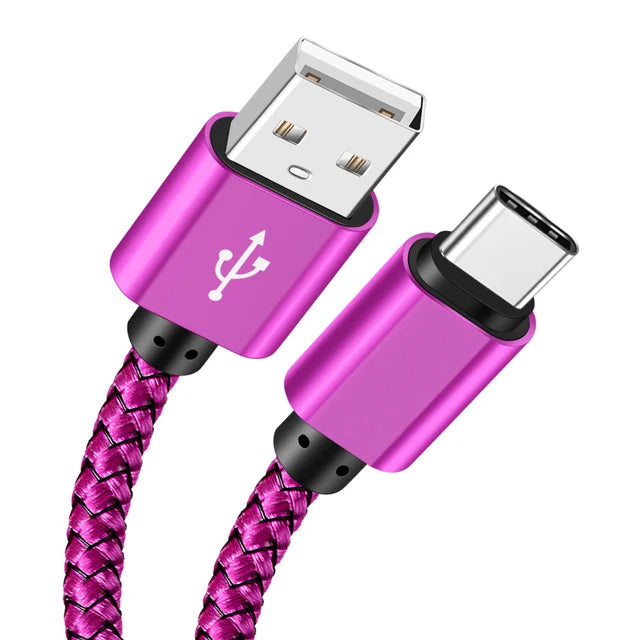 USB A to Type C Charging Cable 2A Fast Charger