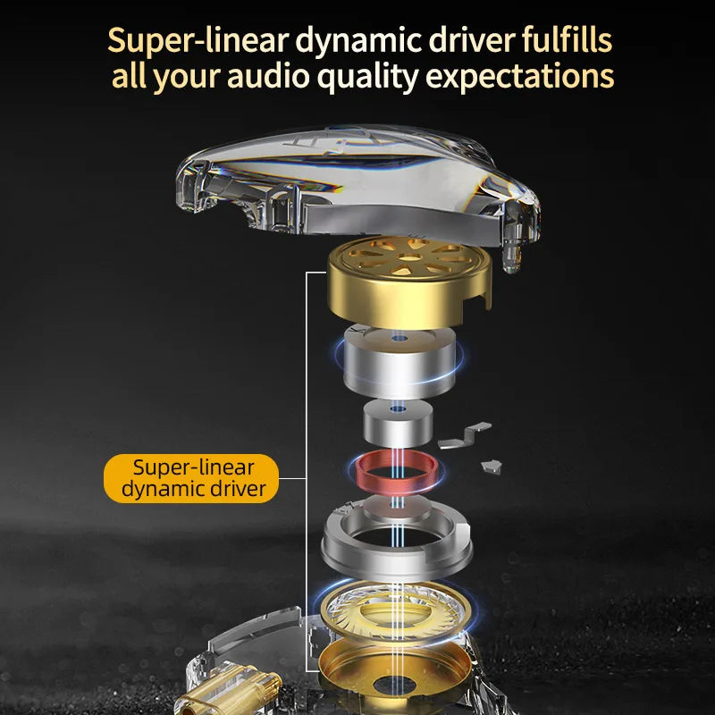 Earphones Dynamic Driver