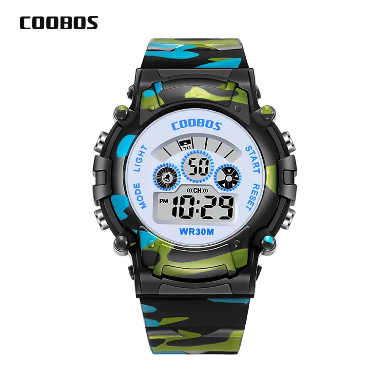 Sport Digital Watch for Kids Waterproof