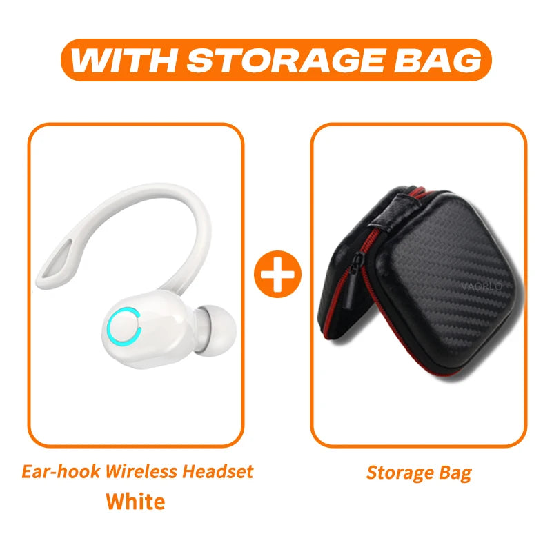 Ear-Hook Earbuds Noise Cancelling Life Waterproof
