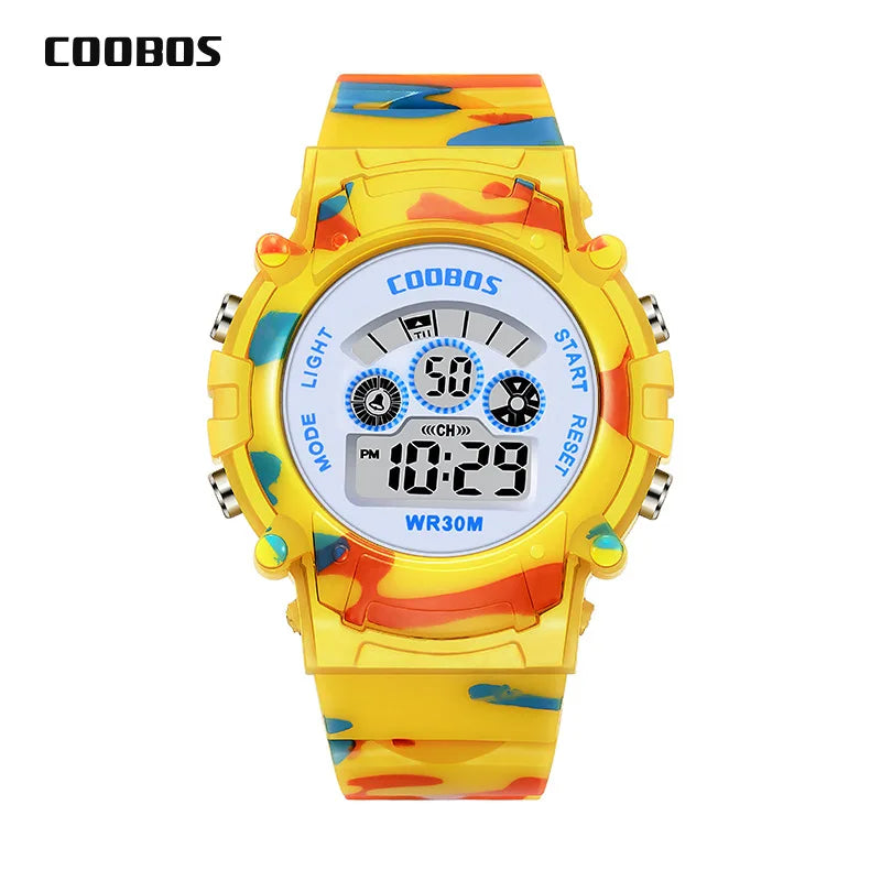 Sport Digital Watch for Kids Waterproof