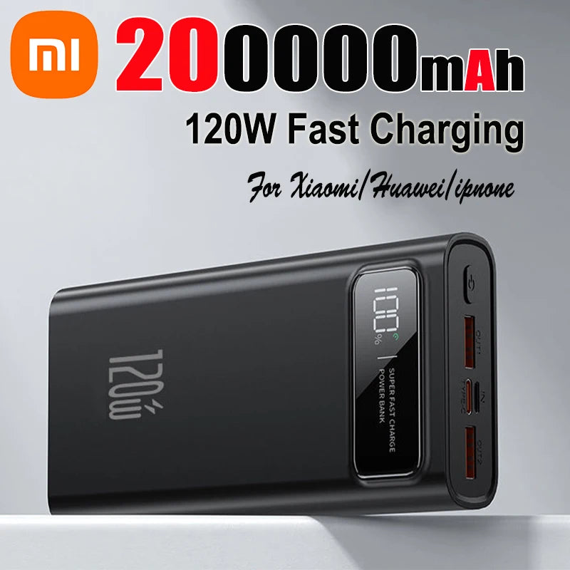 Xiaomi 200000mAh Power Bank 120W Super Fast Charging