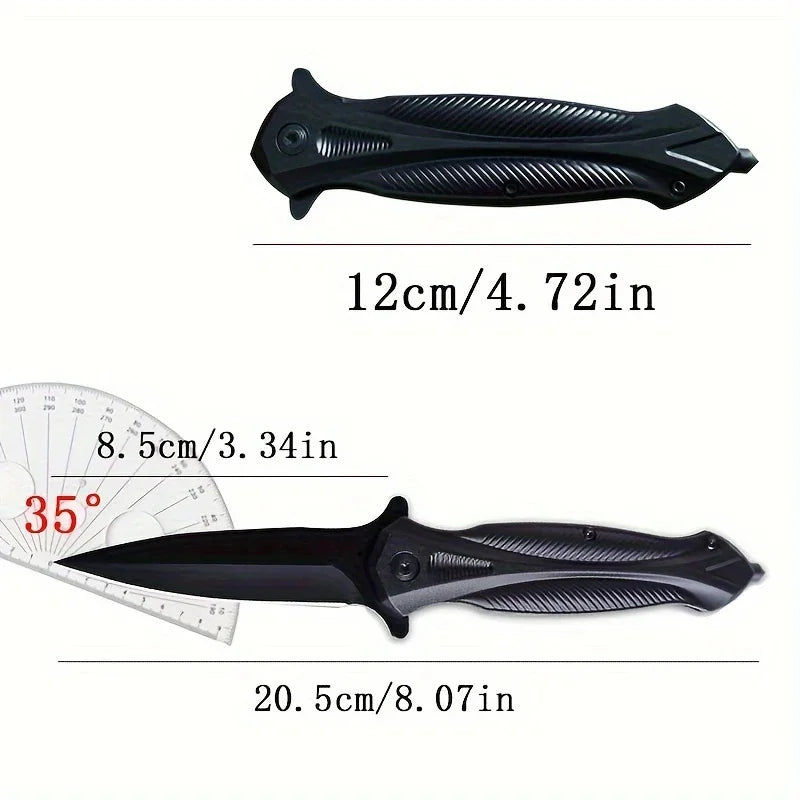 Stainless Steel Spear Point Blade, Compact Design