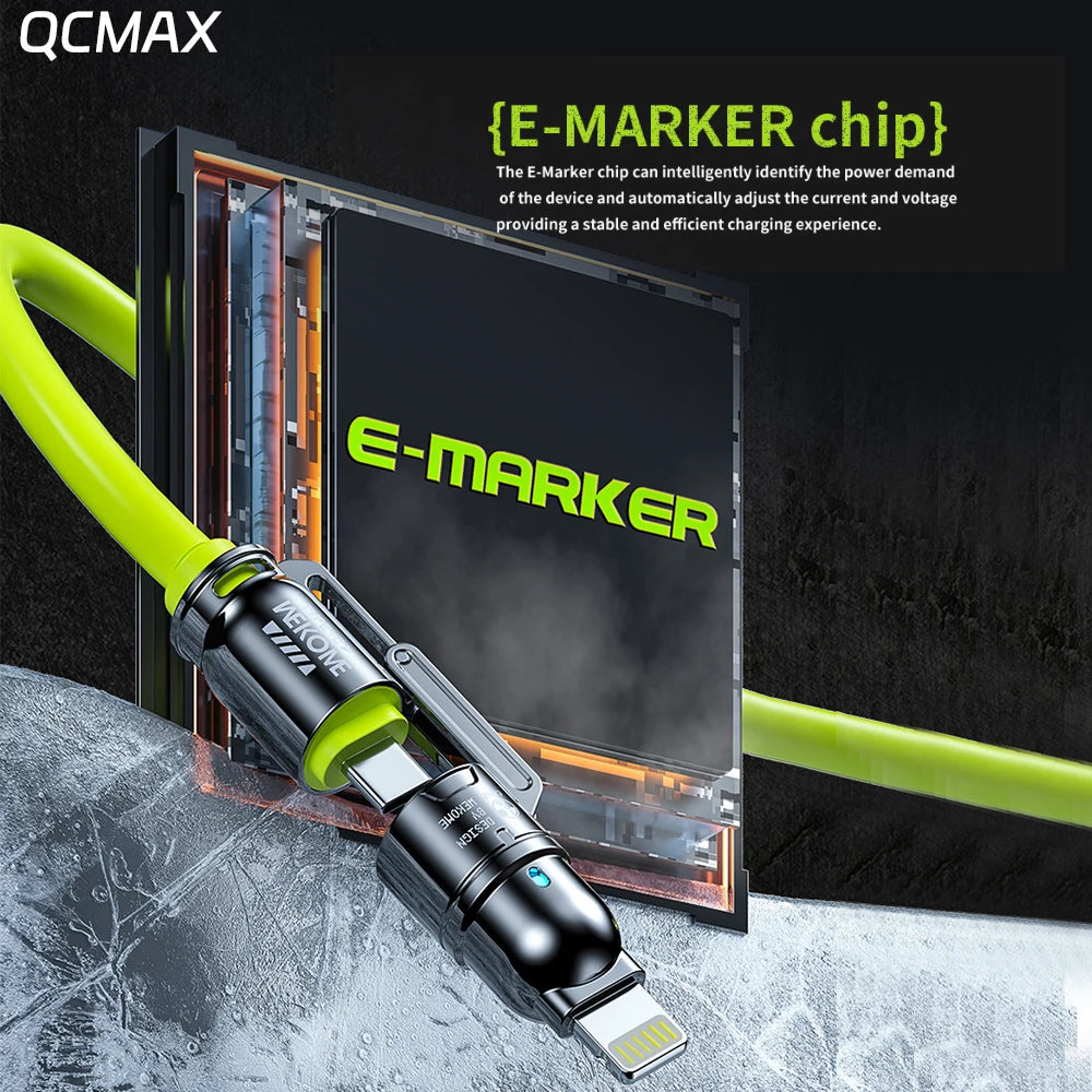 4-in-1 Super Fast Charging Cable
