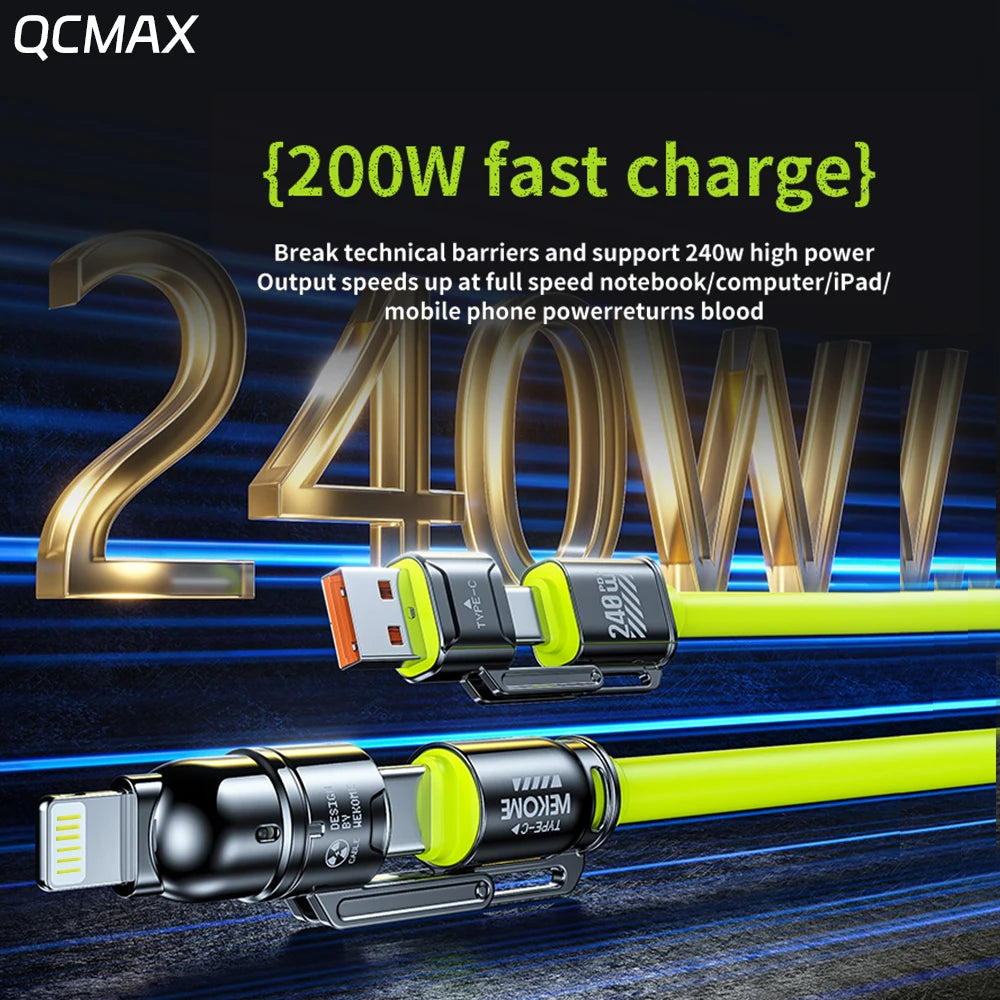4-in-1 Super Fast Charging Cable