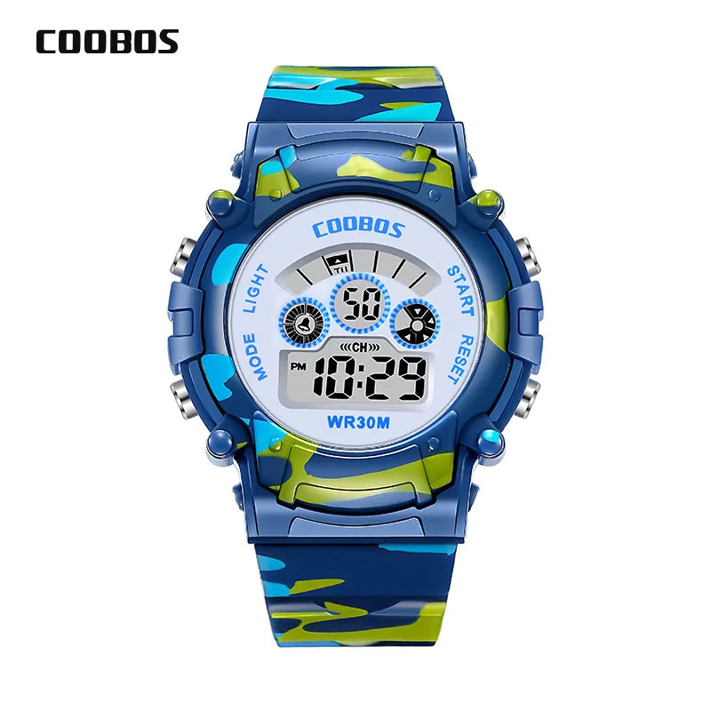 Sport Digital Watch for Kids Waterproof