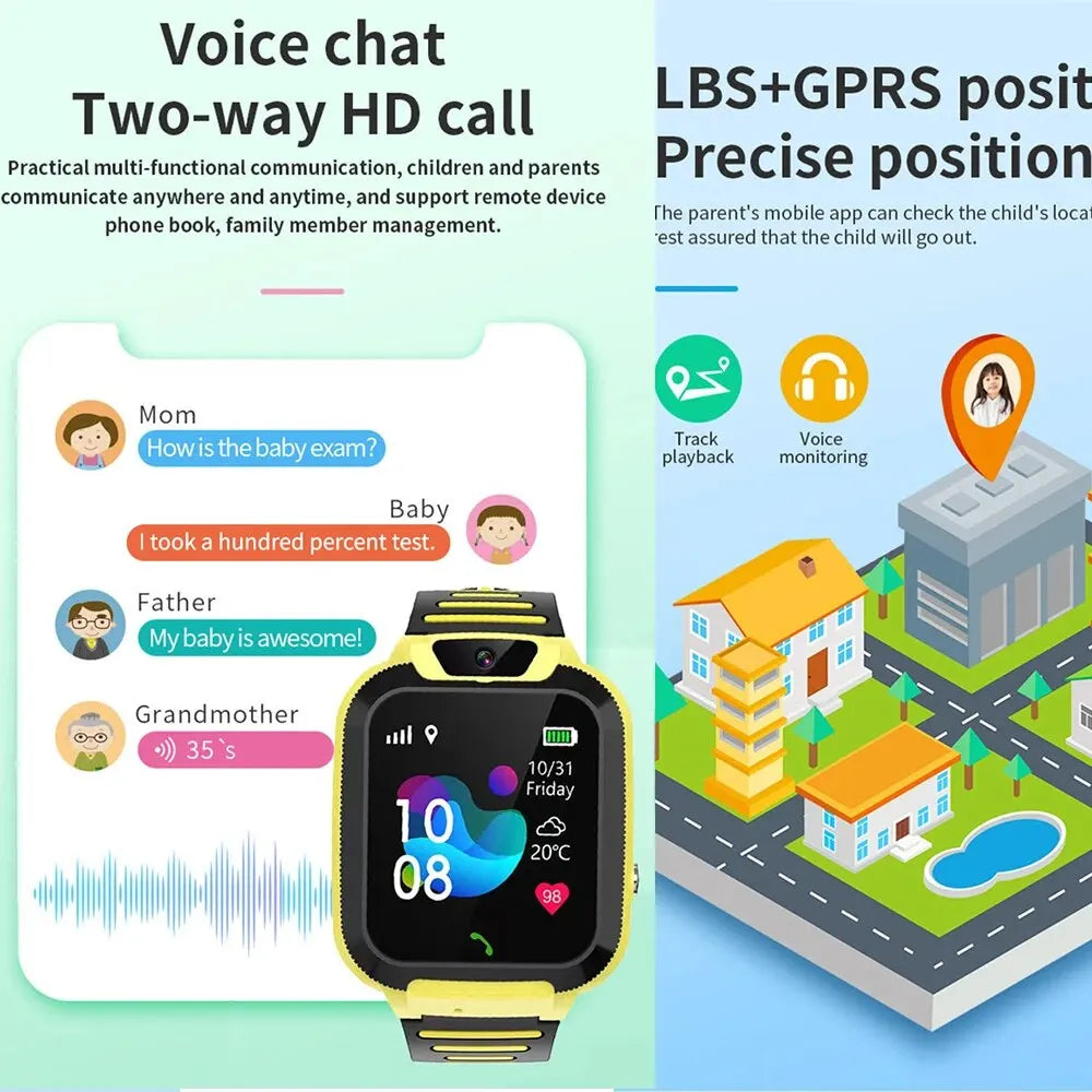 ﻿ Kids Smart Watch 4G Sim Card